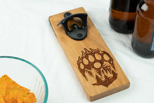 Bear Paw Magnetic Bottle Opener