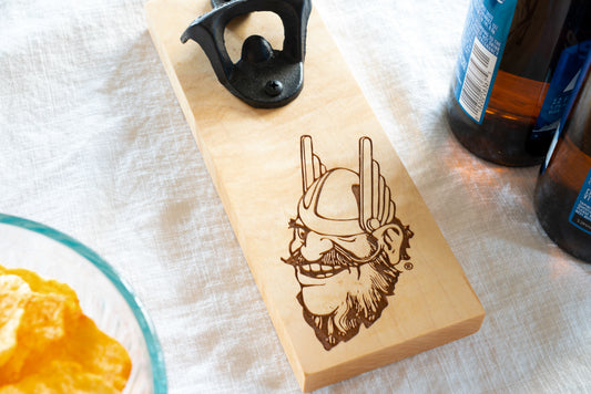 University of Idaho Joe Vandal Bottle Opener