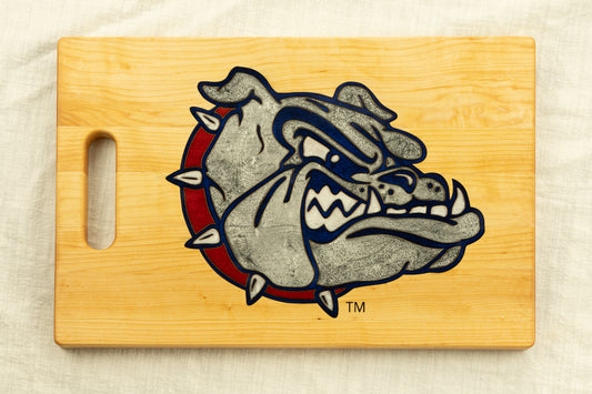 Gonzaga University Maple Cutting Board with Handle