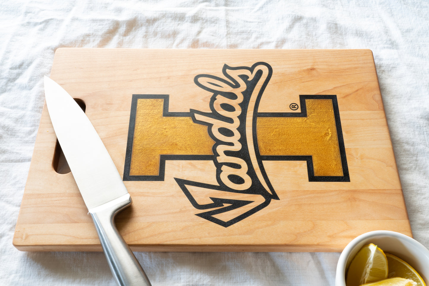 Idaho Vandals Epoxy Filled Serving Board