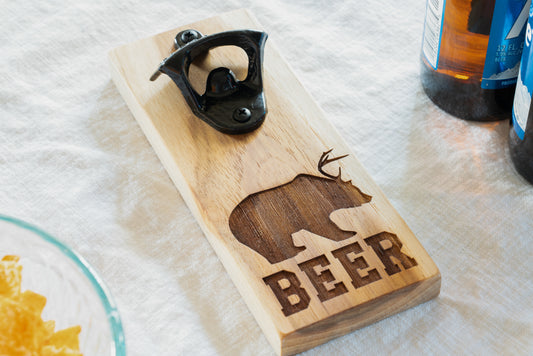 Beer (Bear Deer) Magnetic Bottle Opener