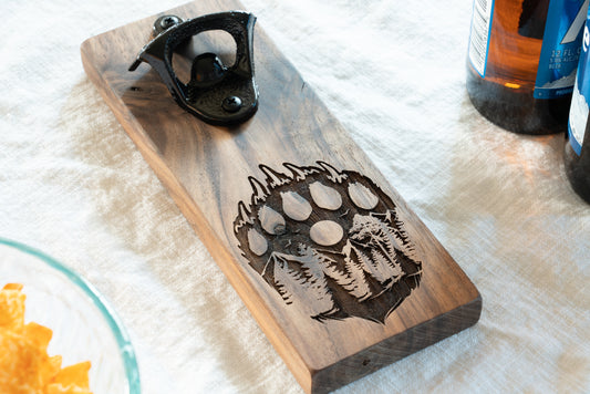 Grizzly Bear Magnetic Bottle Opener