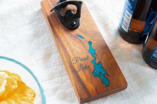 Priest Lake Bottle Opener on Canary