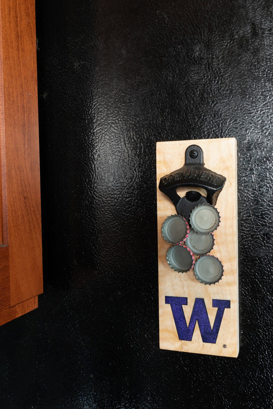 UW Huskies Magnetic Bottle Opener