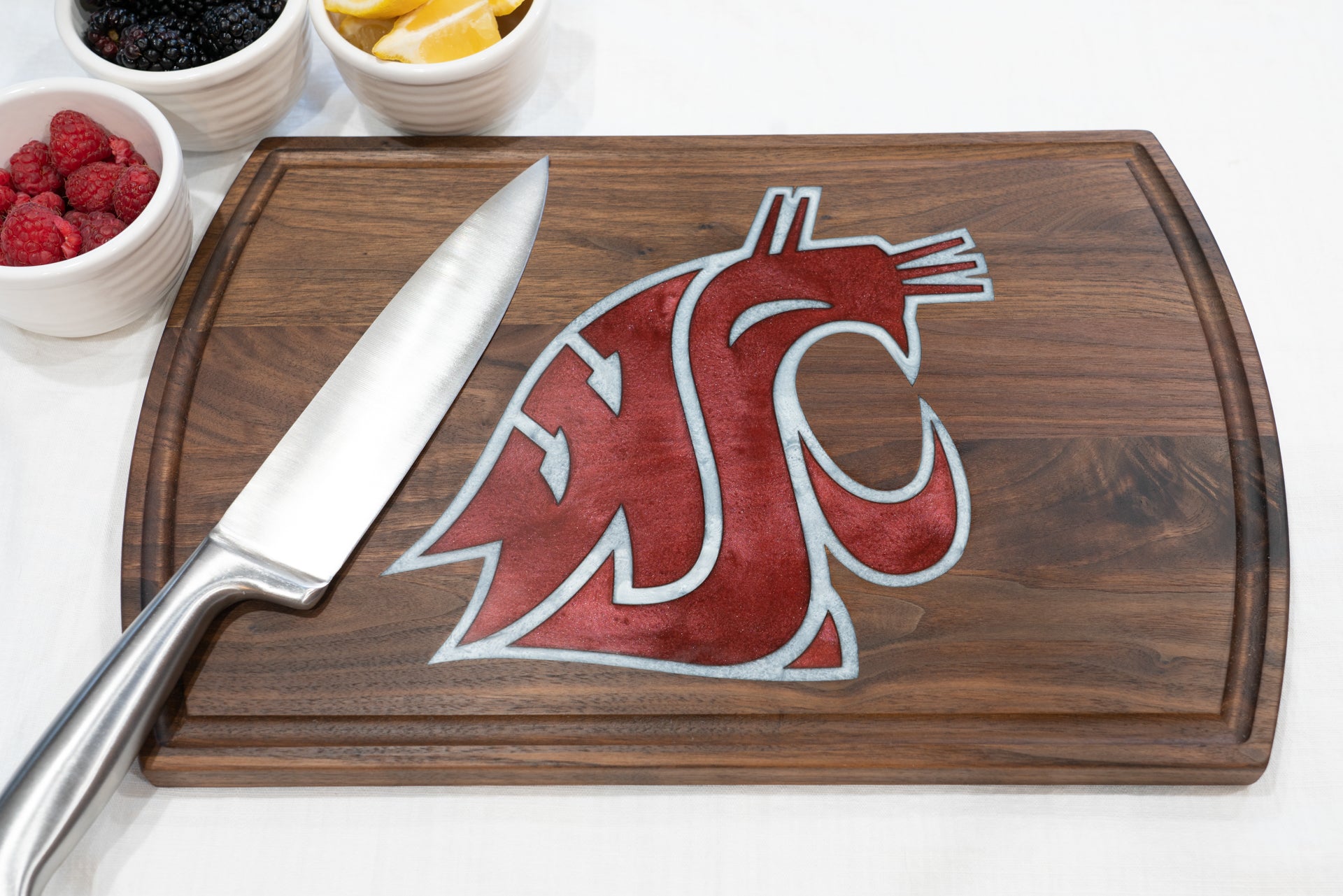 WSU Walnut Cutting Board